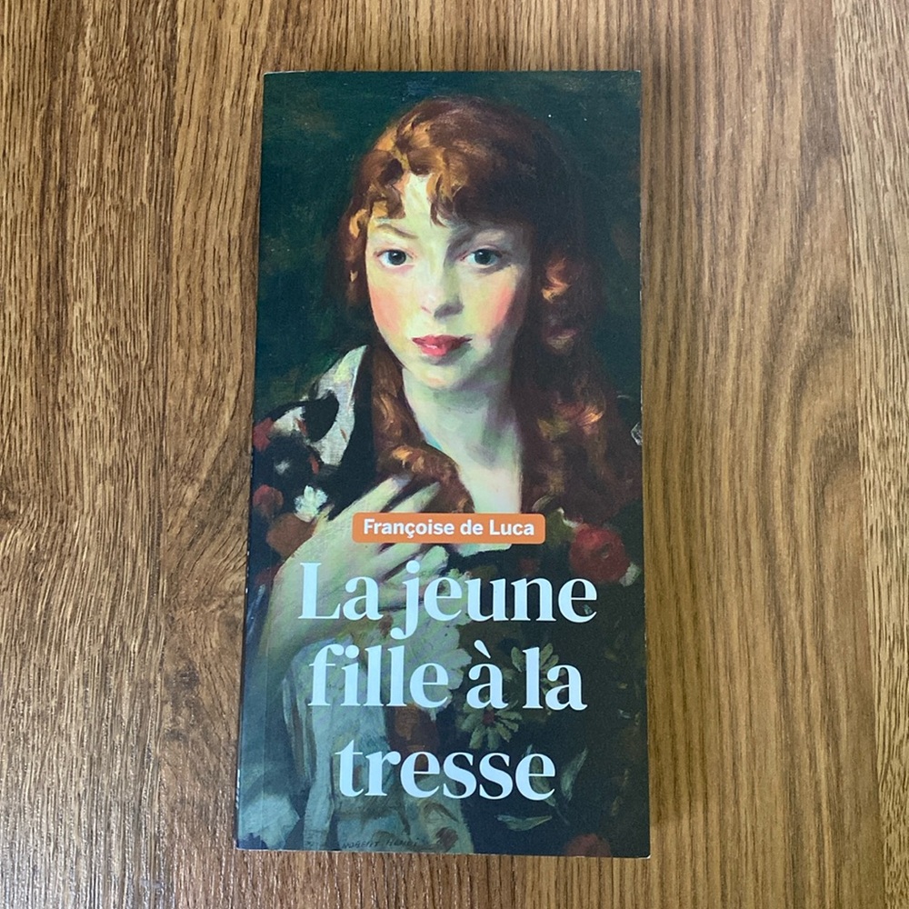 BOOK Françoise de Luca - La jeune fille à la tresse